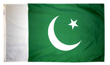 3X5 FT NYL-GLO PAKISTAN PAKISTANI PAKISTANIAN FLAG - 196517 3X5 FT NYL-GLO PAKISTAN PAKISTANI PAKISTANIAN FLAG - 196517