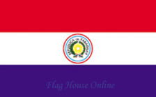 3X5 FT NYL-GLO PARAGUAY PARAGUAYAN FLAG - 196612 3X5 FT NYL-GLO PARAGUAY PARAGUAYAN FLAG - 196612