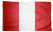 3X5 FT NYL-GLO PERU CIVIL PERUVIAN FLAG - 196663