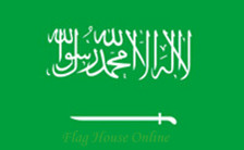3X5 FT NYL-GLO SAUDI ARABIA ARABIAN FLAG - 197180