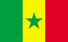 3X5 FT NYL-GLO SENEGAL SENEGALESE FLAG - 197251 3X5 FT NYL-GLO SENEGAL SENEGALESE FLAG - 197251