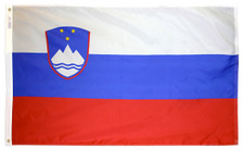 3X5 FT NYL-GLO SLOVENIA SLOVENIAN FLAG - 221729 3X5 FT NYL-GLO SLOVENIA SLOVENIAN FLAG - 221729