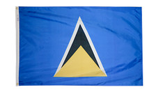 3X5 FT NYL-GLO ST LUCIA LUCIAN FLAG - 197225 3X5 FT NYL-GLO ST LUCIA LUCIAN FLAG - 197225