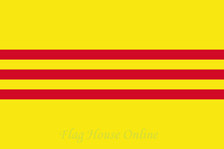 3X5 FT NYL-GLO SOUTH VIETNAM 1948-1975 VIETNAMESE FLAG - 199605