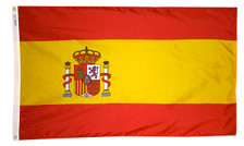 3X5 FT NYL-GLO SPAIN GOVERNMENT SPANISH SPANIARD FLAG - 197819 3X5 FT NYL-GLO SPAIN GOVERNMENT SPANISH SPANIARD FLAG - 197819