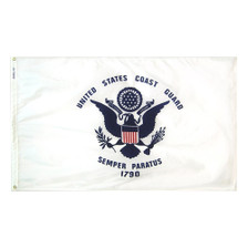 3X5 FT NYL-GLO US COAST GUARD - 439040 3X5 FT NYL-GLO US COAST GUARD - 439040