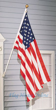 Annin Classic White American Pole Set 3x5 ft A011417 - 11417