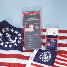 3X5 FT NYL-GLO US YACHT ENSIGN SEWN - 251350WE