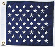Annin Nyl-Glo US Union Jack Flag w/ Embroidered Stars 20x26 A256322 - 356322