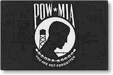 Annin Nyl-Glo POW MIA 8x12 Flag on 18 Staff 388050
