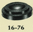 66  6 HOLE BLK PLAS BASE 12PK - 700279