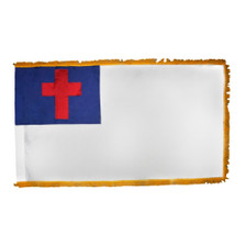 4X6 FT COL NYL-GLO CHRISTIAN FRG - 92200