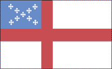 Annin Episcopal Empire Brand Flag 8x12 - 112100 Annin Episcopal Empire Brand Flag 8x12 - 112100