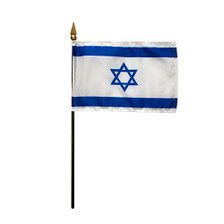 4X6 IN EB ISRAEL ISRAELI ISRAELIAN FLAG FLAG MTD 12PK - 210071