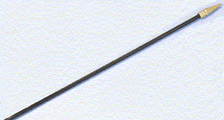 Annin 10 Black Staff w/ Gilt Spear 547304