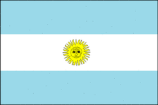 4X6 FT NYL-GLO ARGENTINA GOVERNMENT ARGENTINIAN FLAG - 190328 4X6 FT NYL-GLO ARGENTINA GOVERNMENT ARGENTINIAN FLAG - 190328