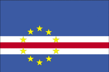 2X3 FT NYL-GLO CAPE VERDE VERDEAN FLAG - 191430