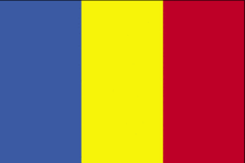 5X8 FT NYL-GLO CHAD CHADIAN FLAG - 191557