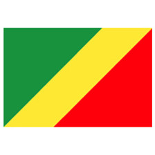 2X3 FT NYL-GLO CONGO CONGOLESE FLAG - 190875