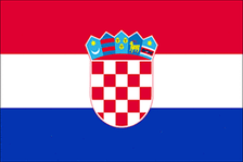 4X6 FT NYL-GLO CROATIA CROATIAN FLAG - 191839
