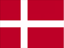 2X3 FT NYL-GLO DENMARK DANISH DANES FLAG - 192185