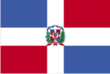 4X6 FT NYL-GLO DOMINICAN REPUBLIC GOVERNMENT FLAG - 192262