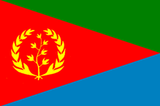 5X8 FT NYL-GLO ERITREA ERITREAN FLAG - 192524
