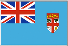 5X8 FT NYL-GLO FIJI FIJIAN FLAG - 192576