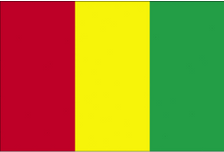 5X8 FT NYL-GLO GUINEA GUINEAN FLAG - 193240 5X8 FT NYL-GLO GUINEA GUINEAN FLAG - 193240