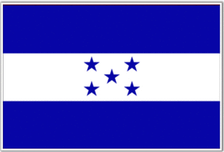 2X3 FT NYL-GLO HONDURAS HONDURANS FLAG - 193426