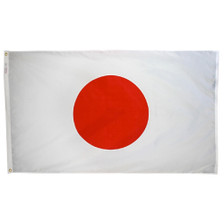 2X3 FT NYL-GLO JAPAN JAPANESE FLAG - 194304