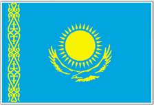 4X6 FT NYL-GLO KAZAKHSTAN KAZAKHSTANI KAZAKHSTANIAN FLAG - 973710
