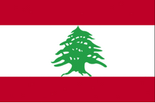 4X6 FT NYL-GLO LEBANON LEBANESE FLAG - 194665 4X6 FT NYL-GLO LEBANON LEBANESE FLAG - 194665