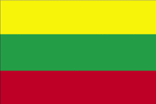 5X8 FT NYL-GLO LITHUANIA LITHUANIAN FLAG - 195011