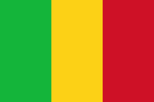 2X3 FT NYL-GLO MALI MALIAN FLAG - 195419 2X3 FT NYL-GLO MALI MALIAN FLAG - 195419