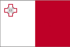 2X3 FT NYL-GLO MALTA MALTESE FLAG - 195490