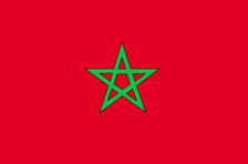 2X3 FT NYL-GLO MOROCCO MOROCCAN FLAG - 195845