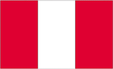 5X8 FT NYL-GLO PERU CIVIL PERUVIAN FLAG - 196665