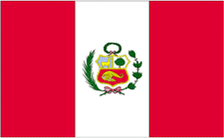 4X6 FT NYL-GLO PERU GOVERNMENT PERUVIAN FLAG - 196686