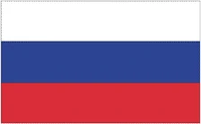 5X8 FT NYL-GLO RUSSIA RUSSIAN FLAG - 199009