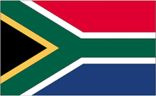 5X8' NYL-GLO SOUTH AFRICA AFRICAN FLAG