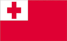 2X3' NYL-GLO TONGA TONGAN FLAG 2X3' NYL-GLO TONGA TONGAN FLAG