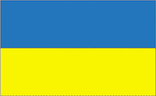 2X3' NYL-GLO UKRAINE UKRAINIAN FLAG