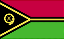2X3' NYL-GLO VANUATU VANUATUAN FLAG 2X3' NYL-GLO VANUATU VANUATUAN FLAG