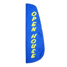 2X8' NYL-GLO FEATHER OPEN HOUSE FLAG 2X8' NYL-GLO FEATHER OPEN HOUSE FLAG