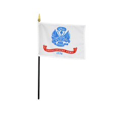Annin 4X6 U.S. Army Flag on 10" Staff - 1 Quantity - 324507-1"