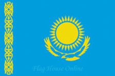 4x6' Nyl-Glo Kazakhstan Kazakhstanian FLAG 4x6' Nyl-Glo Kazakhstan Kazakhstanian FLAG