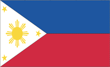 2x3' NYL-GLO Philippines Filipino FLAG 2x3' NYL-GLO Philippines Filipino FLAG