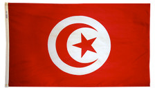 3X5' NYL-GLO TUNISIA TUNISIAN FLAG 3X5' NYL-GLO TUNISIA TUNISIAN FLAG