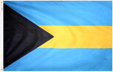 3X5' NYL-GLO BAHAMAS BAHAMIAN FLAG